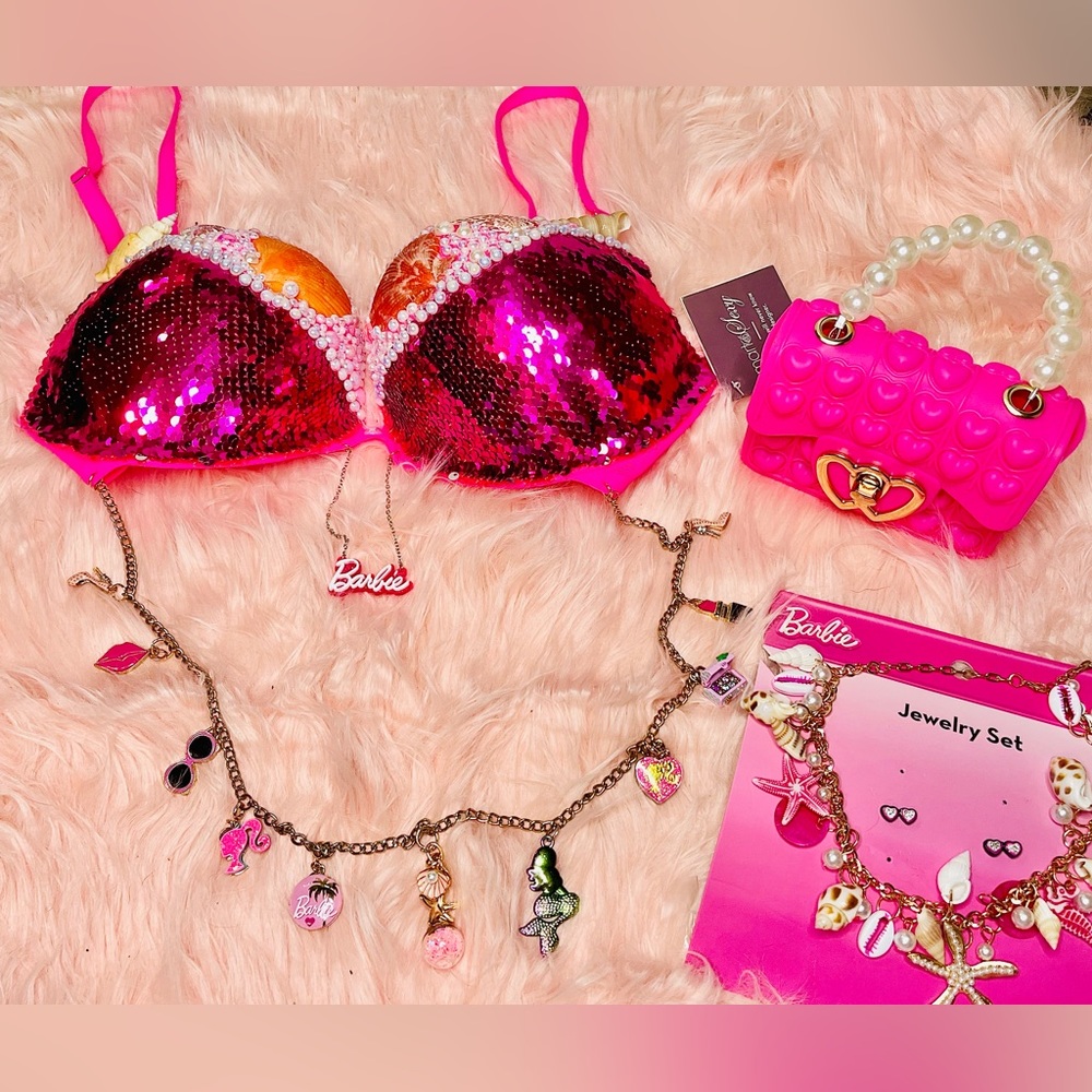 Barbie mermaid bra/top